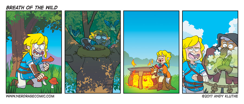 Illustration for article titled Sunday Comics: The Hyrule Guide To Food Preperation